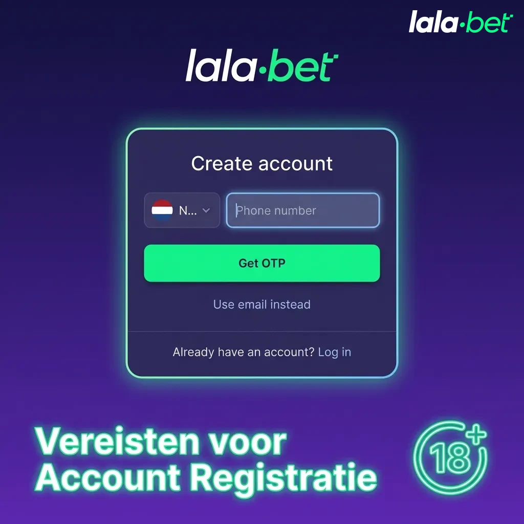 Dutch online gambling account registration requirements checklist with age, location, and identity verification rules