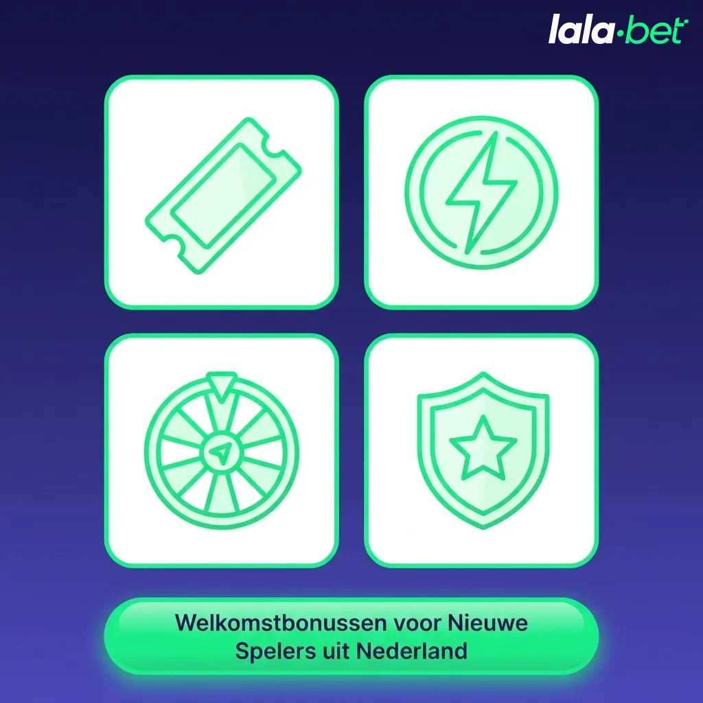 Welkomstbonussen voor Nederlandse spelers: casino bonus tot €300 + 75 gratis spins of sportbonus tot €200