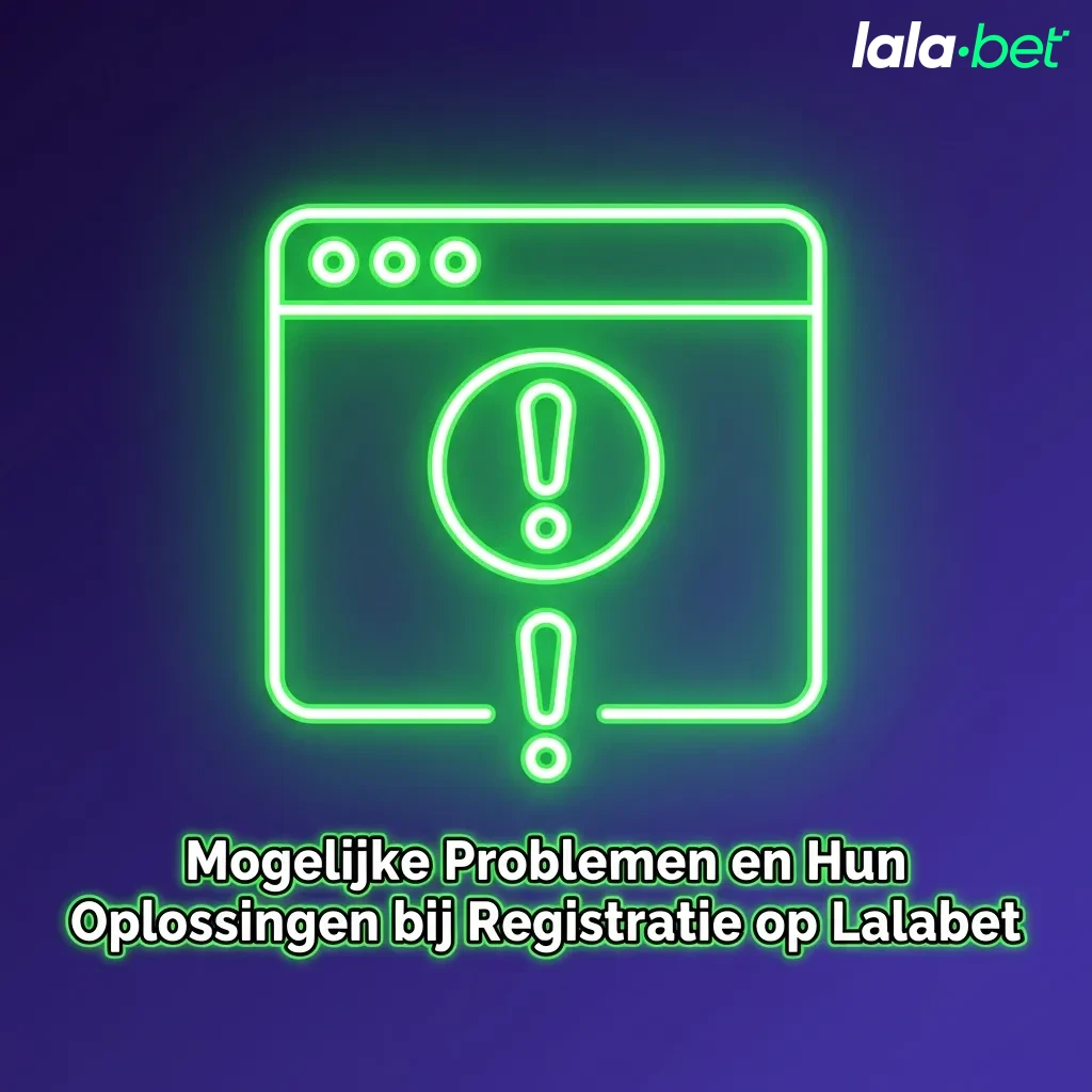 Table showing common Lalabet registration problems and their solutions including SMS codes, email verification, and age requirements